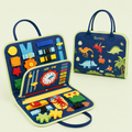 Montessori Busy Book | Portable Felt Activity Board for Toddlers