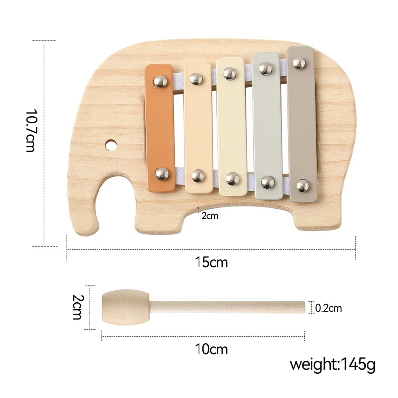 Montessori Wooden Music Xylophone | Educational Musical Toy for Toddlers