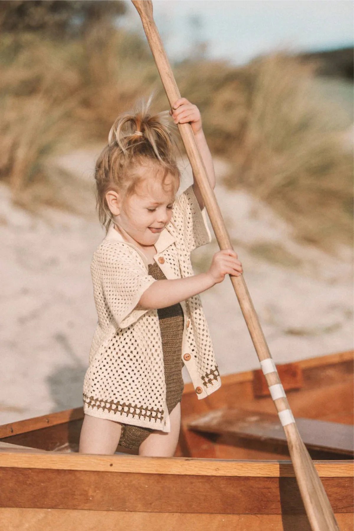 Knitted Baby Summer Set | Soft Two-Piece Outfit for Babies & Toddlers