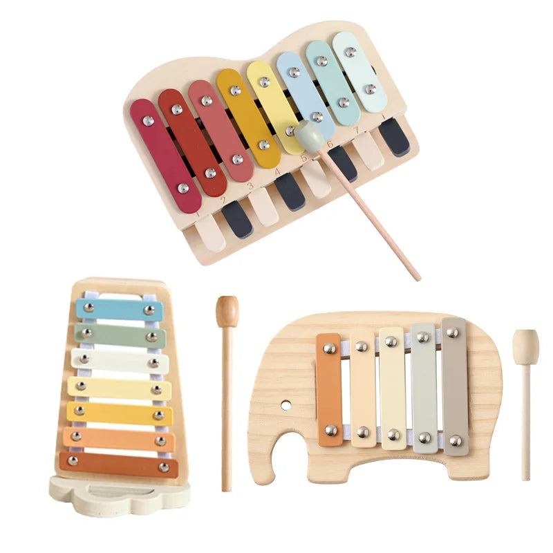 Montessori Wooden Music Xylophone | Educational Musical Toy for Toddlers