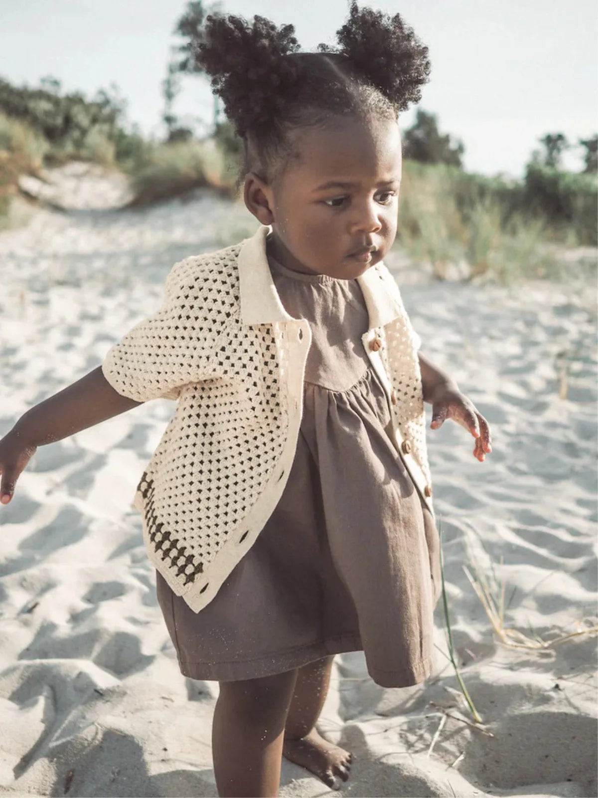 Knitted Baby Summer Set | Soft Two-Piece Outfit for Babies & Toddlers